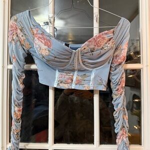 Windsor Light Blue Top